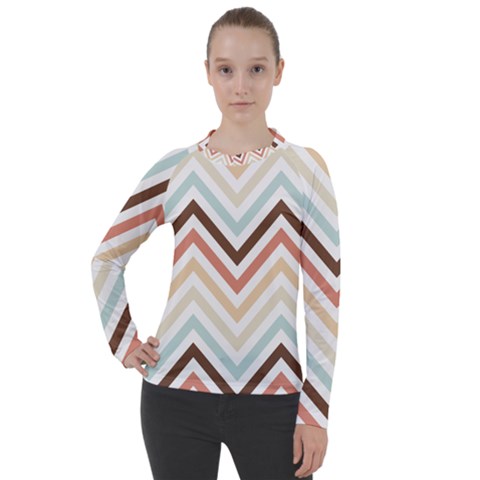 Pattern 38 Women s Pique Long Sleeve Tee by GardenOfOphir