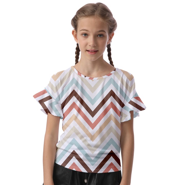 Pattern 38 Kids  Cut Out Flutter Sleeves