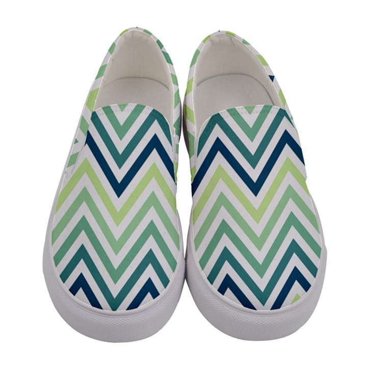 Pattern 37 Women s Canvas Slip Ons