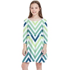 Pattern 37 Kids  Quarter Sleeve Skater Dress by GardenOfOphir