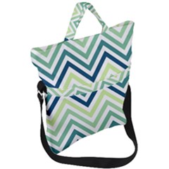 Pattern 37 Fold Over Handle Tote Bag by GardenOfOphir