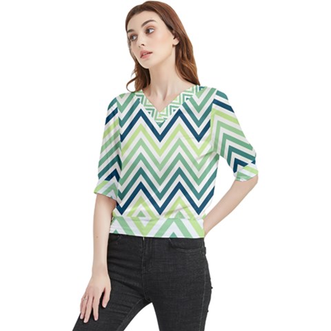 Pattern 37 Quarter Sleeve Blouse by GardenOfOphir