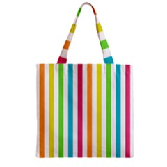 Pattern 41 Zipper Grocery Tote Bag by GardenOfOphir