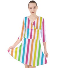 Pattern 41 Quarter Sleeve Front Wrap Dress by GardenOfOphir