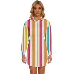 Pattern 41 Womens Long Sleeve Shirt Dress