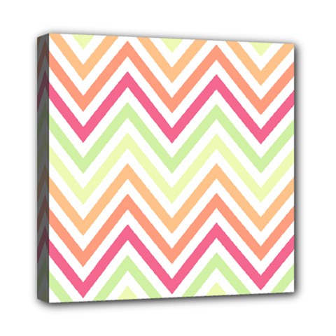 Pattern 39 Mini Canvas 8  X 8  (stretched) by GardenOfOphir