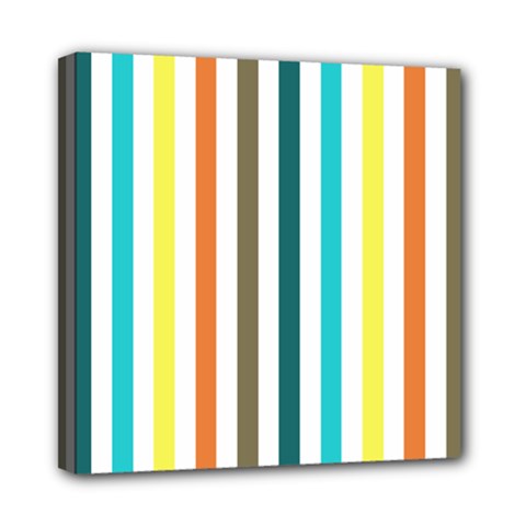 Pattern 42 Mini Canvas 8  X 8  (stretched) by GardenOfOphir