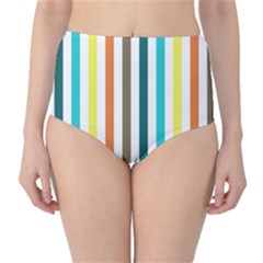 Pattern 42 Classic High-waist Bikini Bottoms by GardenOfOphir