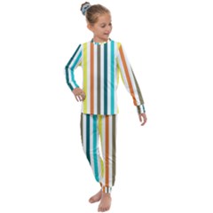 Pattern 42 Kids  Long Sleeve Set  by GardenOfOphir