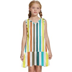 Pattern 42 Kids  Sleeveless Tiered Mini Dress by GardenOfOphir