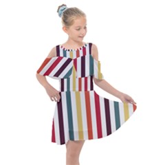 Pattern 45 Kids  Shoulder Cutout Chiffon Dress by GardenOfOphir