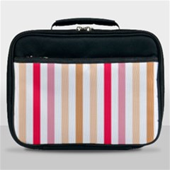 Stripe Pattern Lunch Bag by GardenOfOphir