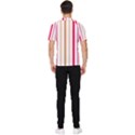 Stripe Pattern Men s Short Sleeve Rash Guard View2