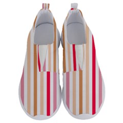 Stripe Pattern No Lace Lightweight Shoes by GardenOfOphir