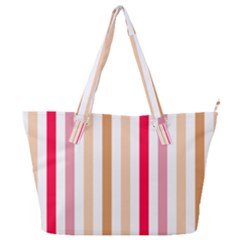 Stripe Pattern Full Print Shoulder Bag by GardenOfOphir