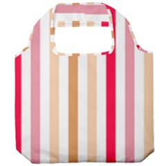 Stripe Pattern Foldable Grocery Recycle Bag by GardenOfOphir