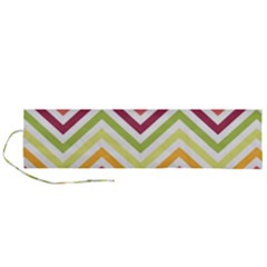 Pattern 40 Roll Up Canvas Pencil Holder (l) by GardenOfOphir