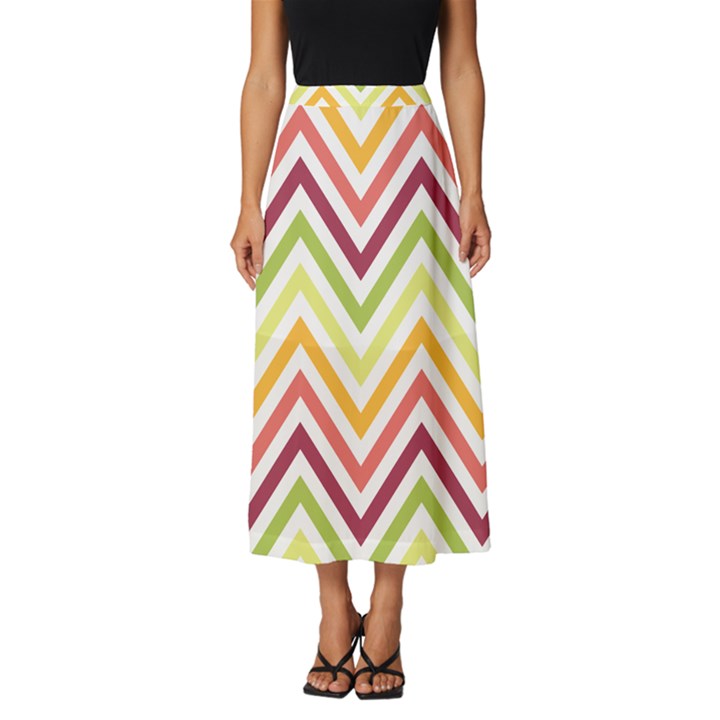 Pattern 40 Classic Midi Chiffon Skirt