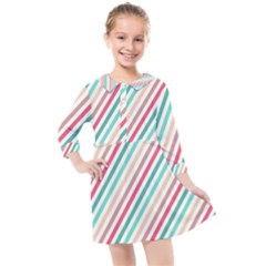 Pattern 46 Kids  Quarter Sleeve Shirt Dress by GardenOfOphir