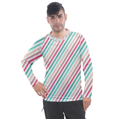 Pattern 46 Men s Pique Long Sleeve Tee by GardenOfOphir