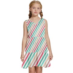 Pattern 46 Kids  Sleeveless Tiered Mini Dress by GardenOfOphir