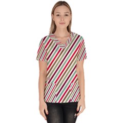 Pattern 47 Women s V-neck Scrub Top