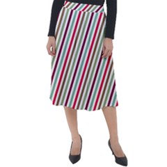 Pattern 47 Classic Velour Midi Skirt  by GardenOfOphir