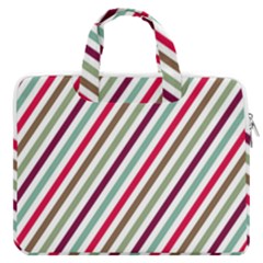 Pattern 47 Macbook Pro 13  Double Pocket Laptop Bag