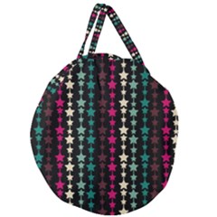 Pattern 48 Giant Round Zipper Tote by GardenOfOphir