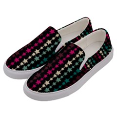 Pattern 48 Men s Canvas Slip Ons by GardenOfOphir