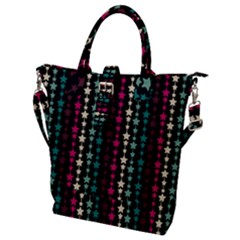 Pattern 48 Buckle Top Tote Bag by GardenOfOphir