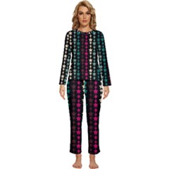 Pattern 48 Womens  Long Sleeve Lightweight Pajamas Set