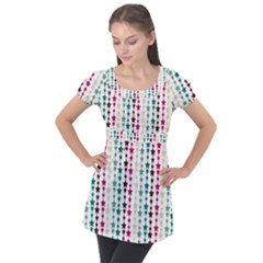 Pattern 49 Puff Sleeve Tunic Top by GardenOfOphir