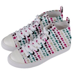 Pattern 49 Women s Mid-top Canvas Sneakers by GardenOfOphir