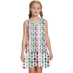 Pattern 49 Kids  Sleeveless Tiered Mini Dress by GardenOfOphir