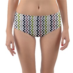 Pattern 51 Reversible Mid-Waist Bikini Bottoms