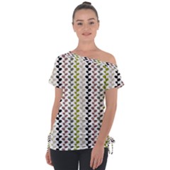 Pattern 51 Off Shoulder Tie-Up Tee