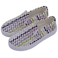 Pattern 51 Kids  Canvas Slip Ons