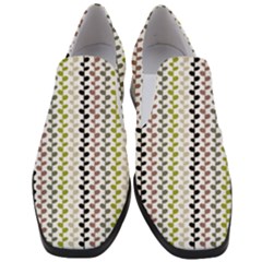 Pattern 51 Women Slip On Heel Loafers