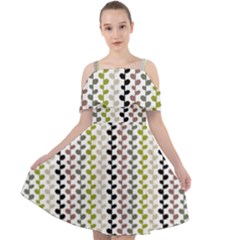 Pattern 51 Cut Out Shoulders Chiffon Dress