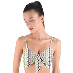 Pattern 51 Woven Tie Front Bralet