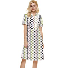 Pattern 51 Button Top Knee Length Dress