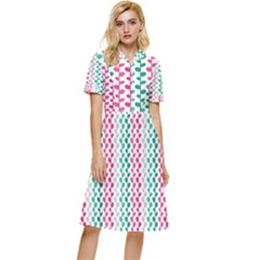 Pattern 52 Button Top Knee Length Dress by GardenOfOphir