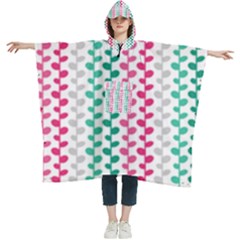 Pattern 52 Women s Hooded Rain Ponchos