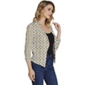 Pattern 53 Women s Casual 3/4 Sleeve Spring Jacket View3