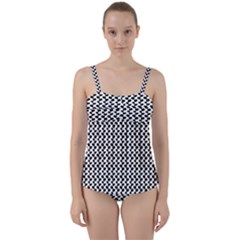 Pattern 54 Twist Front Tankini Set by GardenOfOphir