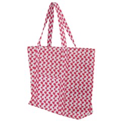 Pattern 55 Zip Up Canvas Bag