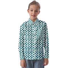 Pattern 56 Kids  Long Sleeve Shirt by GardenOfOphir