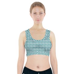 Pattern 56 Sports Bra With Pocket by GardenOfOphir