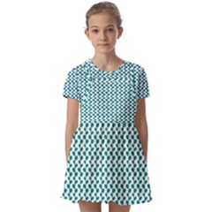 Pattern 56 Kids  Short Sleeve Pinafore Style Dress by GardenOfOphir